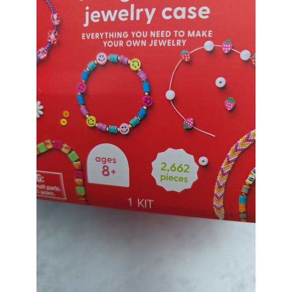 Mondo Llama Bead Bracelet Making Kit Jewelry Craft Kit for Girls 2,662 Pieces - Picture 6 of 7